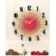 Настенные часы "Солнце" 27 см, бесшумный механизм
