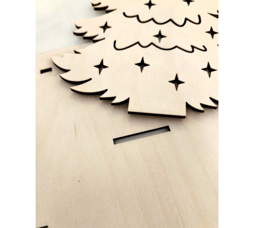 Новогодний светильник-декор "Олень в волшебном лесу"